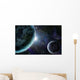 Blue Planet Earth in Outer Space Wall Mural