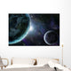 Blue Planet Earth in Outer Space Wall Mural