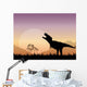 Prehistoric Tyrannosaurus Dinosaur Scene Wall Decal