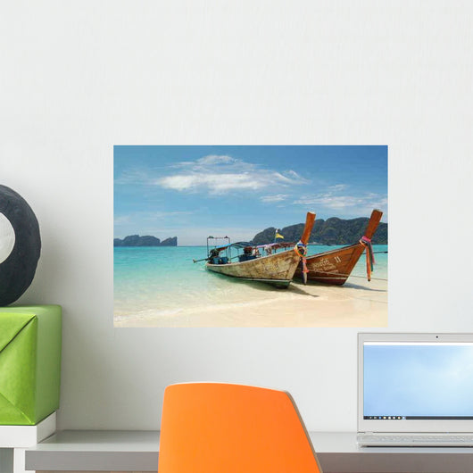 Long Tail Boat Koh Wall Decal