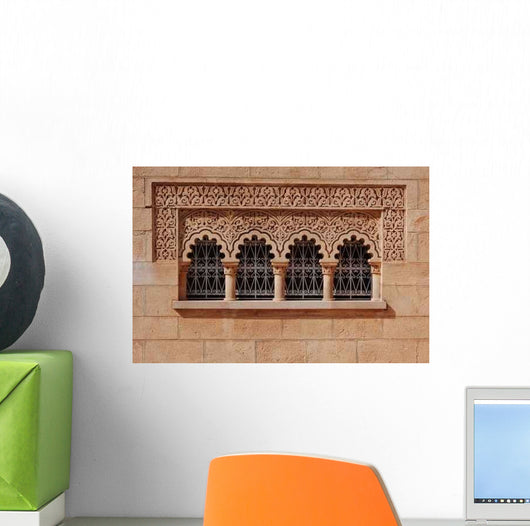 Arches Window Wall Decal