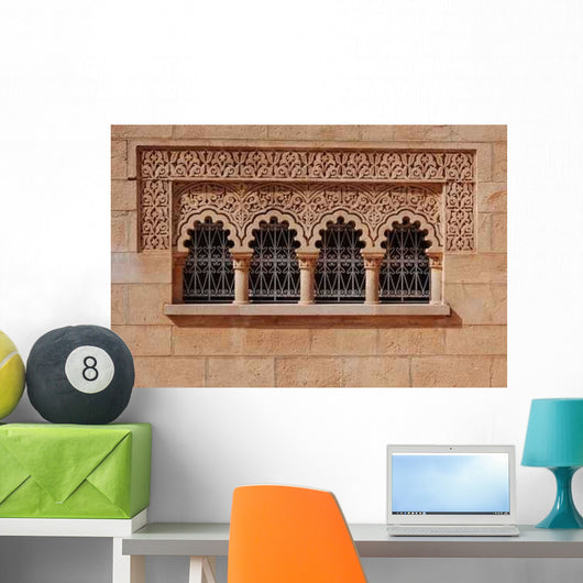 Arches Window Wall Decal