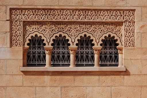 Arches Window Wall Decal