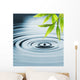 Fresh Bamboo Leaves over Wall Decal Design 2