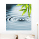 Fresh Bamboo Leaves over Wall Decal Design 2
