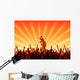 Cheering Audience Wall Decal