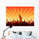 Cheering Audience Wall Decal