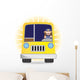 School Bus Wall Decal