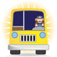 School Bus Wall Decal