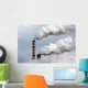 Industrial Air Pollution Wall Decal