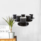 6 Espresso Cups Wall Decal