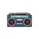 Antique Boombox Wall Decal
