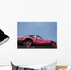 Car Wreck Covered Graffiti Wall Decal