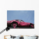 Car Wreck Covered Graffiti Wall Decal