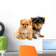 Two Puppies Wall Decal