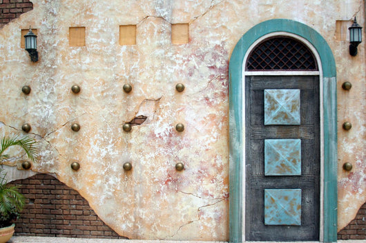 Middle Eastern Style Architecture Wall Decal