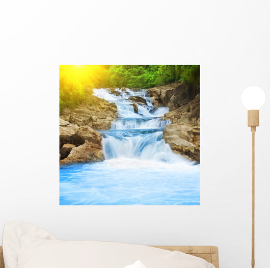 Waterfall Wall Decal Design 2