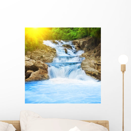 Waterfall Wall Decal Design 2