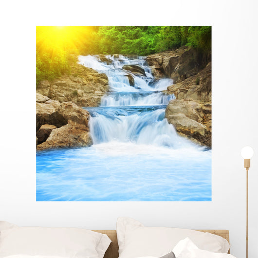Waterfall Wall Decal Design 2