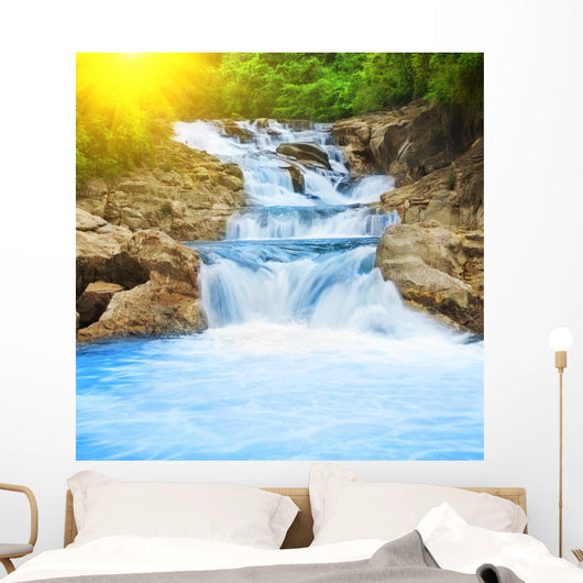 Waterfall Wall Decal Design 2