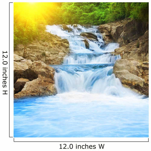 Waterfall Wall Decal Design 2