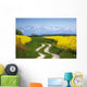 Rape Field and Alps Wall Decal