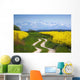 Rape Field and Alps Wall Decal