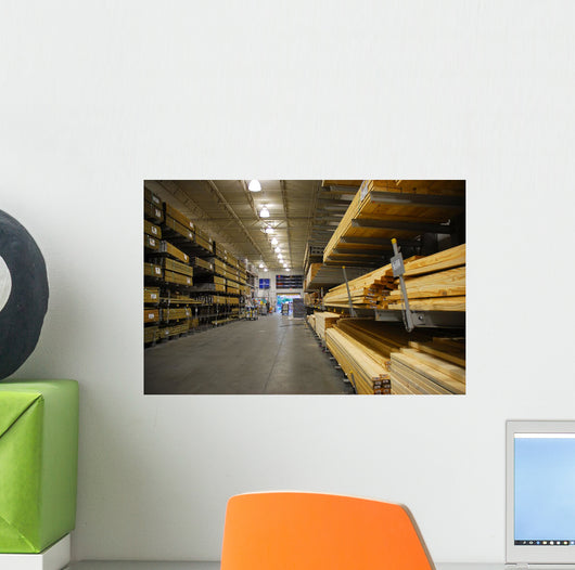 Lumber Warehouse Wall Decal