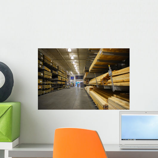Lumber Warehouse Wall Decal