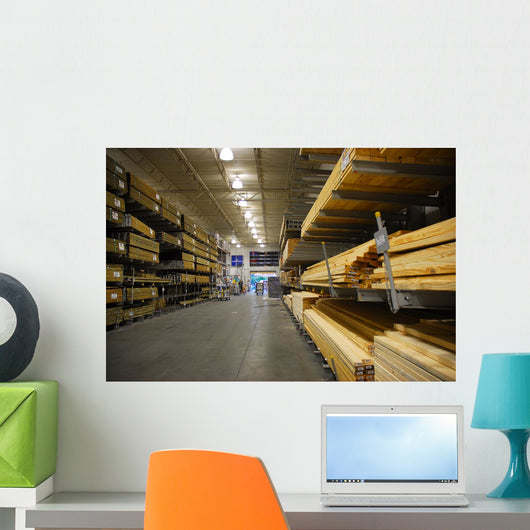 Lumber Warehouse Wall Decal