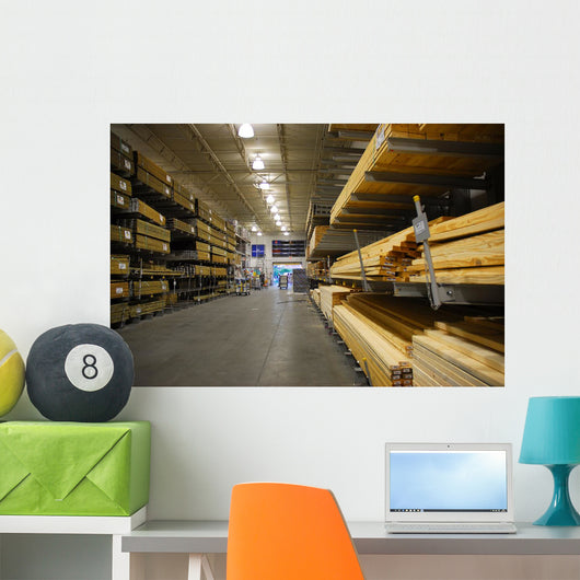 Lumber Warehouse Wall Decal