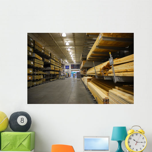Lumber Warehouse Wall Decal