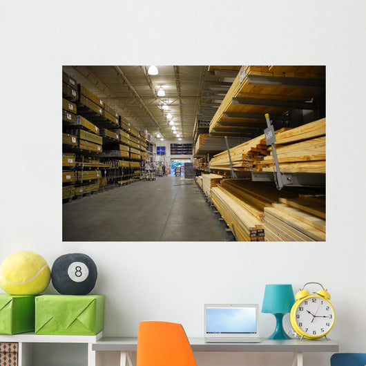 Lumber Warehouse Wall Decal