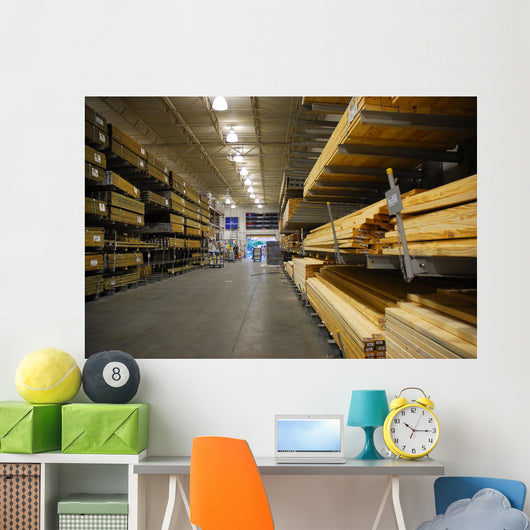 Lumber Warehouse Wall Decal