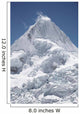 Peak Alpamayo Cordillera Blanca Wall Decal