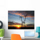 Electricity Pylons Wall Decal