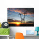Electricity Pylons Wall Decal