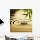 Fresh Bamboo Leaves over Wall Decal Design 1