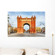 Triumph Arch Barcelona Summer Wall Decal