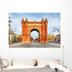 Triumph Arch Barcelona Summer Wall Decal