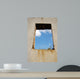 Through Old Window Sky Wall Decal