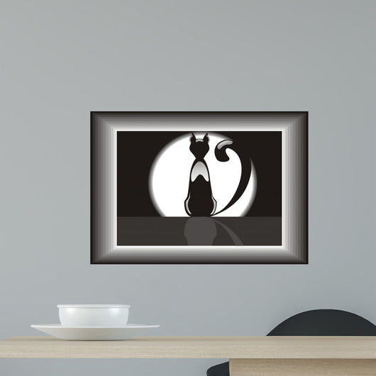 Beautiful Cat Wall Decal