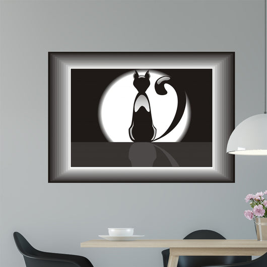 Beautiful Cat Wall Decal