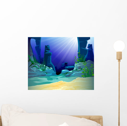 Ocean Floor Wall Decal