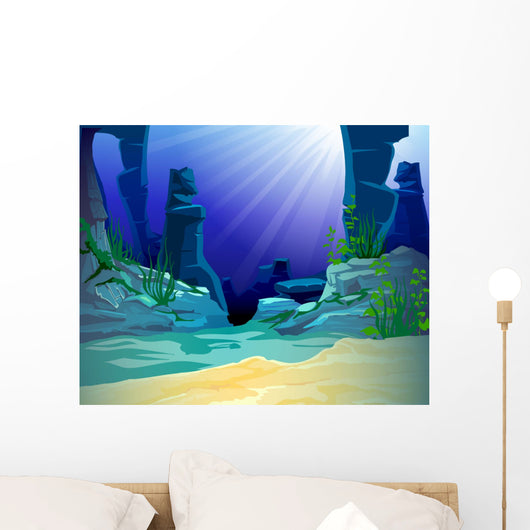 Ocean Floor Wall Decal