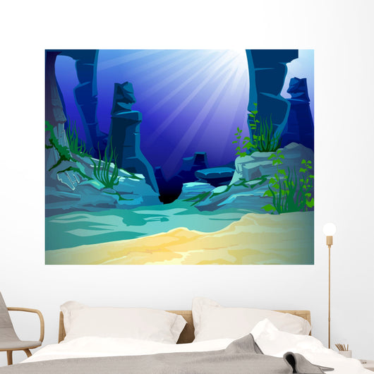 Ocean Floor Wall Decal