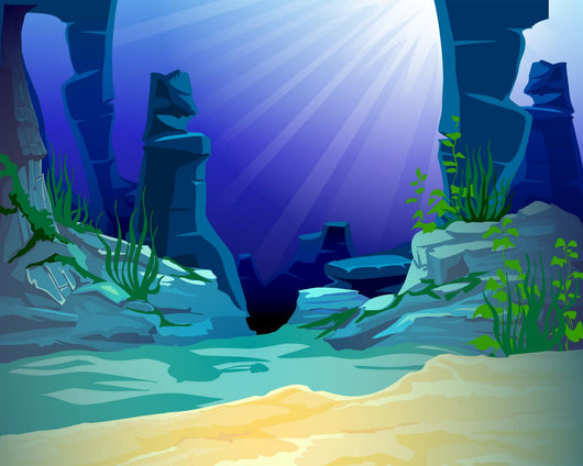 Ocean Floor Wall Decal