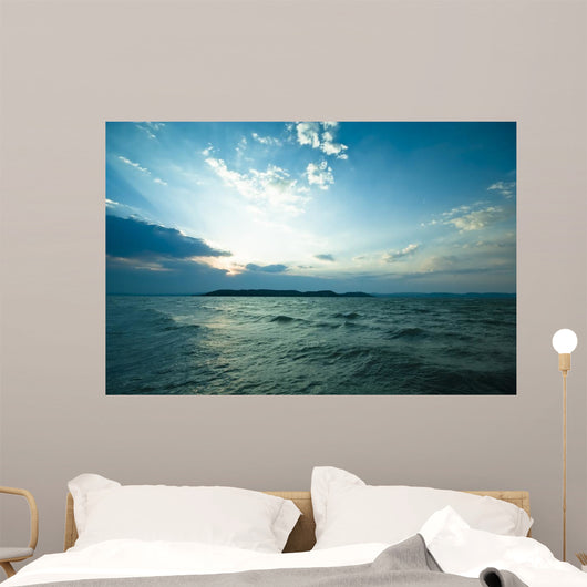 Sunset Scene Wall Decal