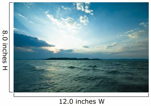Sunset Scene Wall Decal