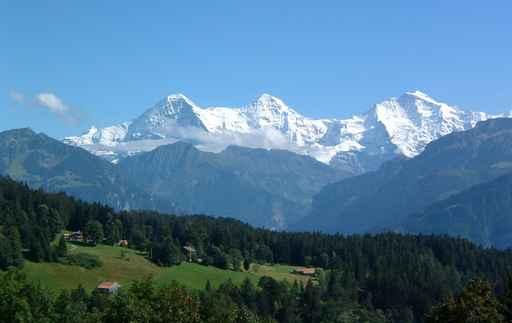 Eiger Monch Jungfrau Wall Decal